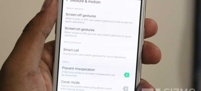 Как активировать и использовать функции жестов в Oppo R7 Lite