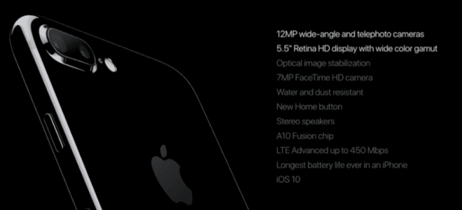 Выпущены Apple iPhone 7 и iPhone 7 Plus: технические характеристики, цены, доступность