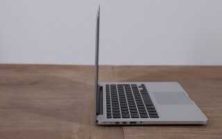 Apple Macbook Pro 13 ″ Retina Display Полные характеристики