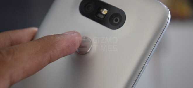 Как настроить сканер отпечатков пальцев на LG G5