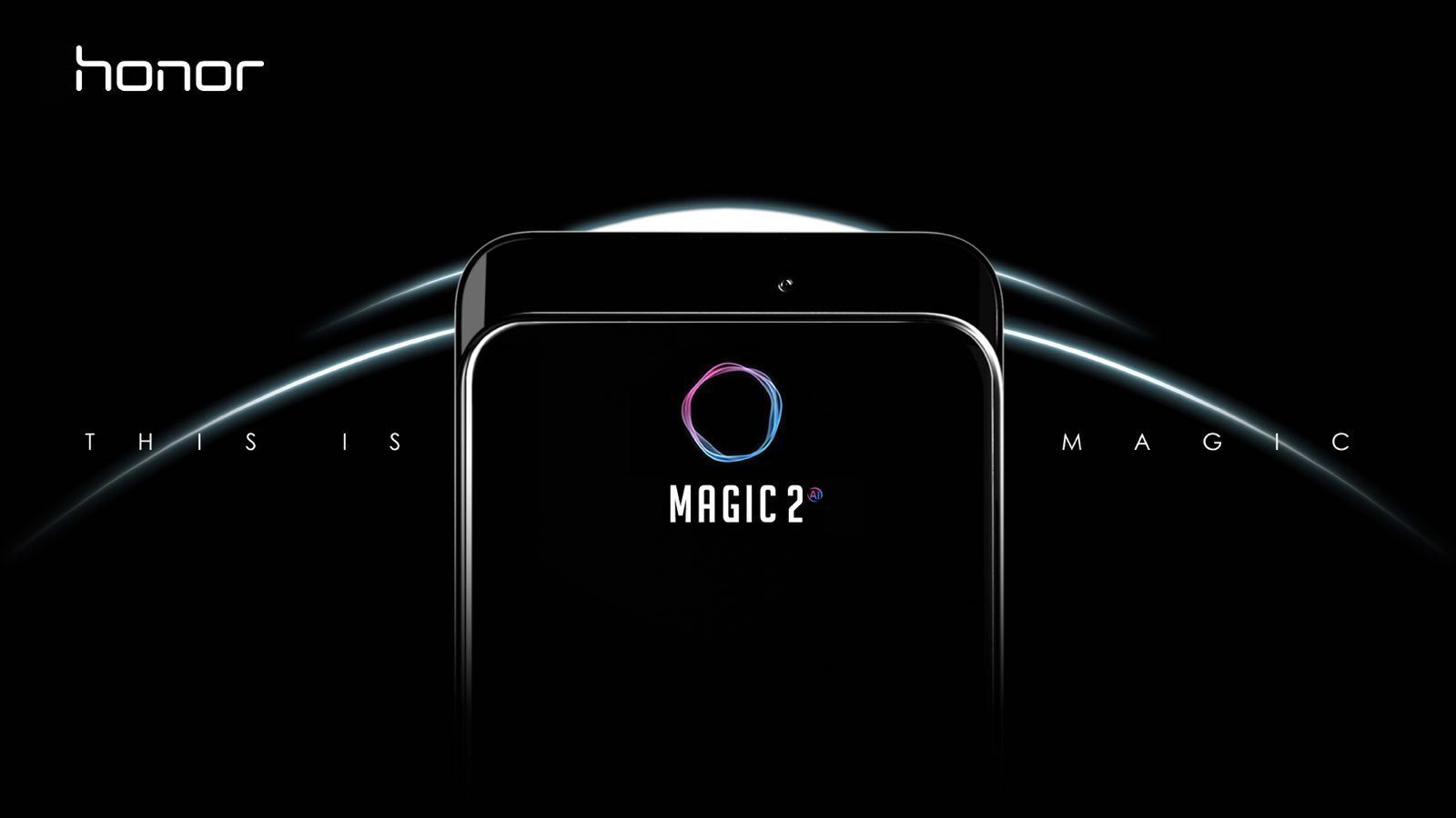 Хонор дразнит Magic 2, упакованный с полноэкранным дисплеем, раздвижной камерой, сверхбыстрой зарядкой Kirin 980 и 40 Вт