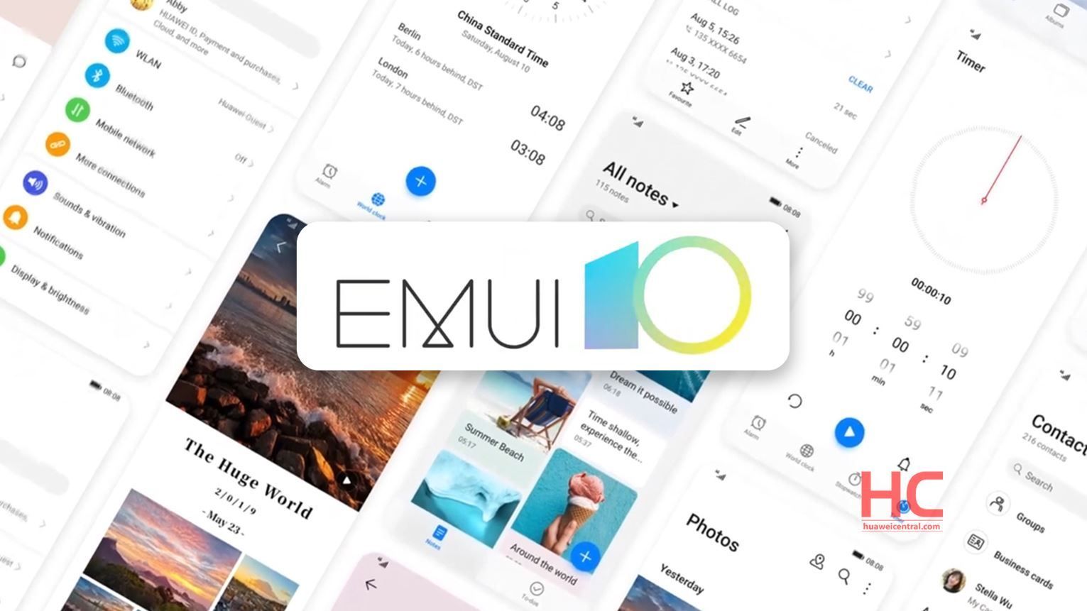 PSA: EMUI 10 / Magic UI 3 планируется выпустить на более чем 30 телефонов Huawei и Honor