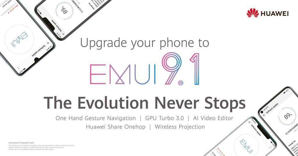 Huawei Mate 20 Lite получает обновление EMUI 9.1 с EROFS, GPU Turbo 3.0