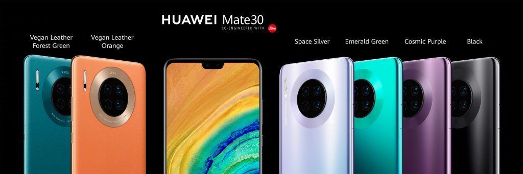 Huawei Mate 30 и Mate 30 (5G): технические характеристики