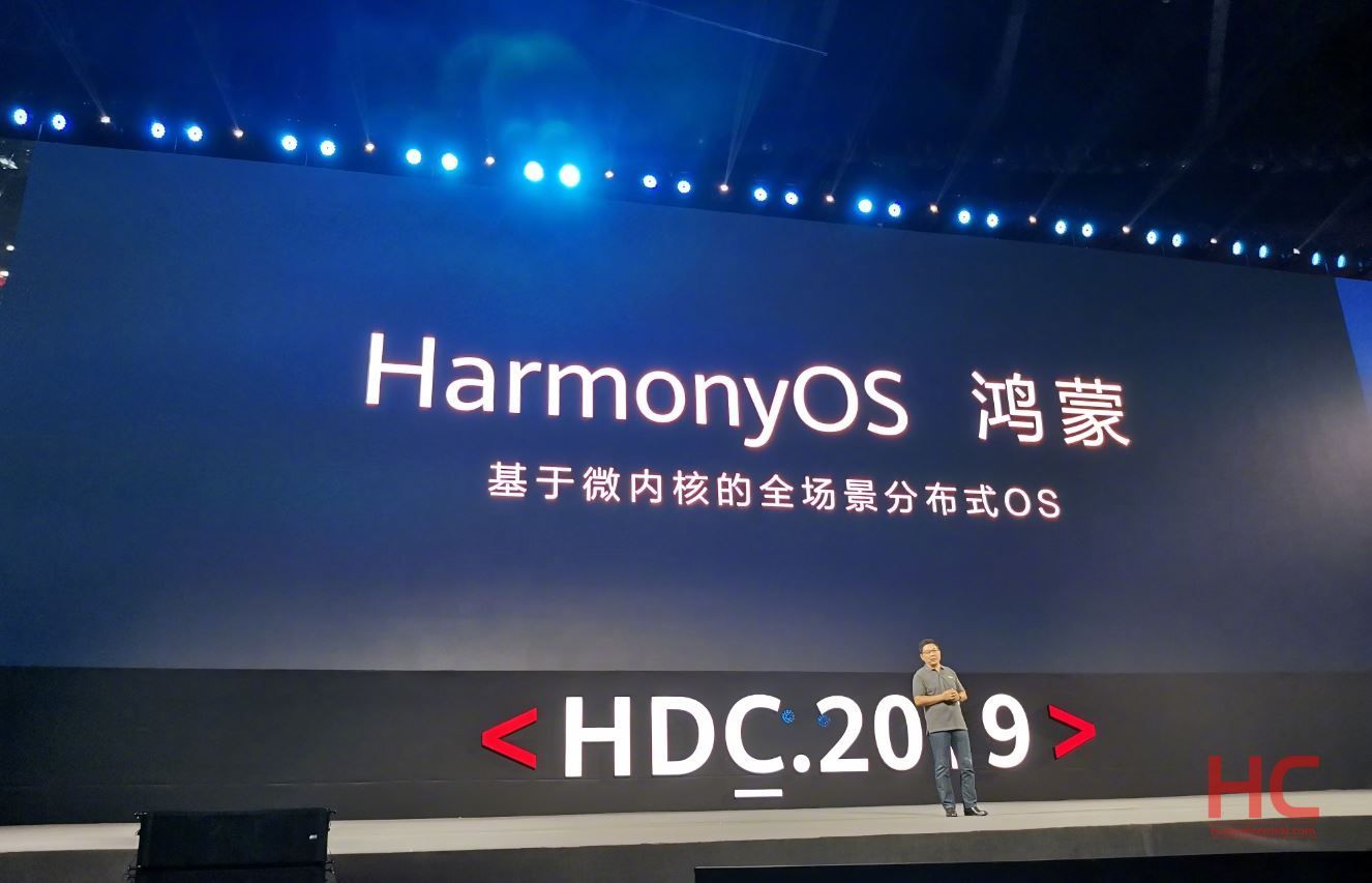 HarmonyOS / Hongmeng OS может работать с операциями Linux, Unix, Web и Android