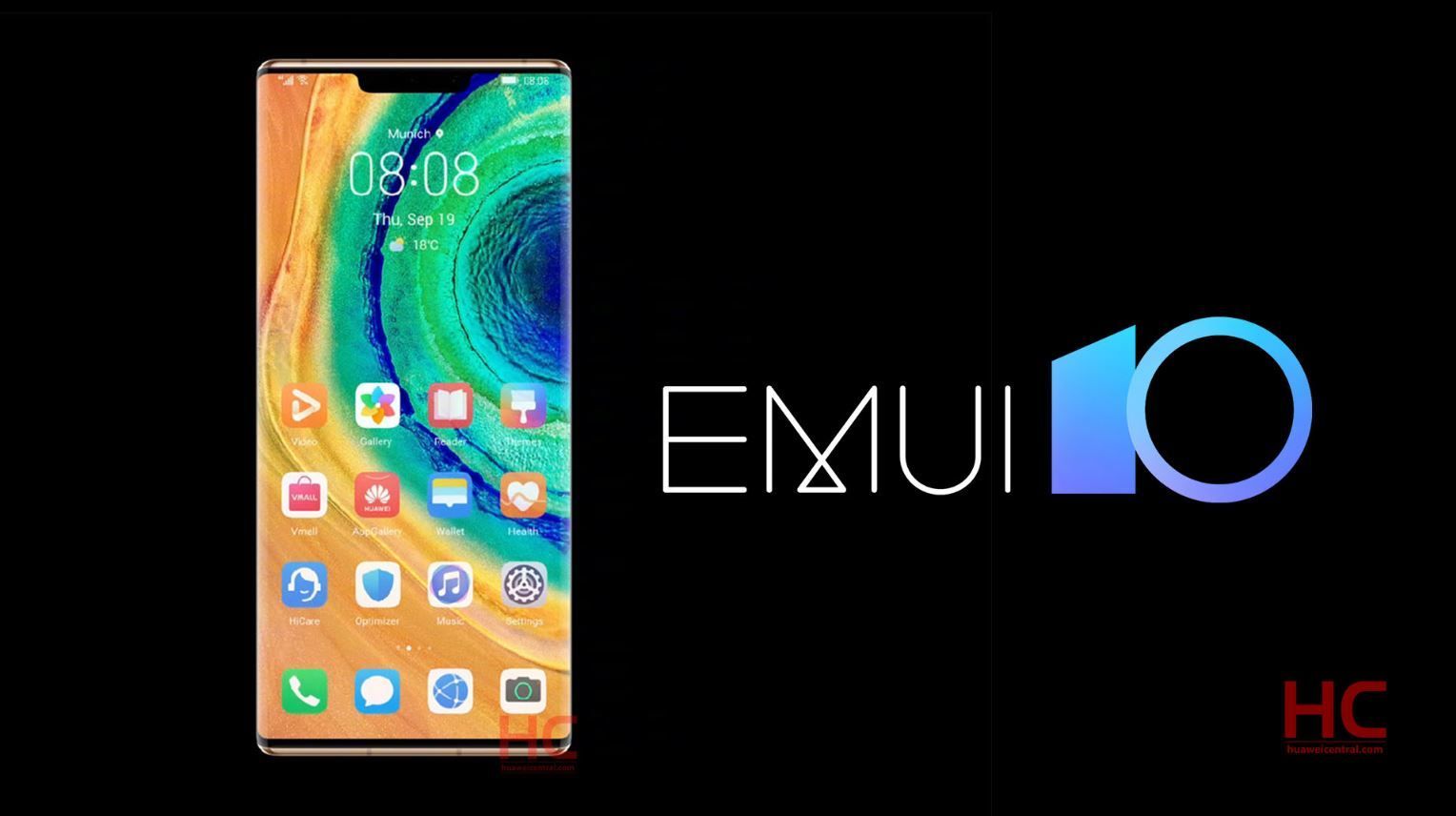 Серия Huawei Mate 30: EMUI 10 и особенности