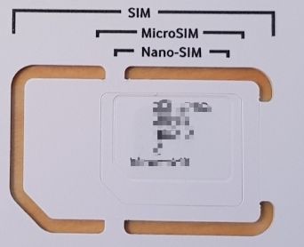 Тип сим-карты - нано