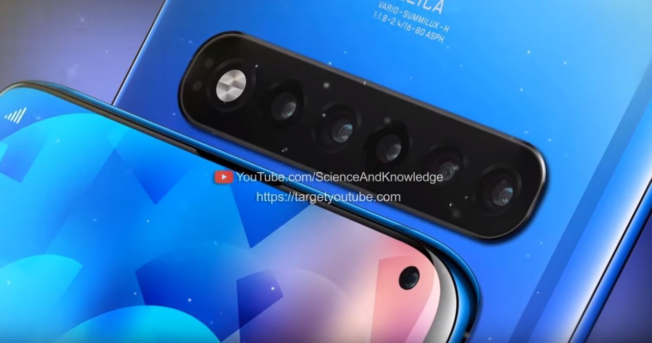 Видео концепции Huawei Mate 30 Pro: дисплей для перфорации и настройка 5 задних камер