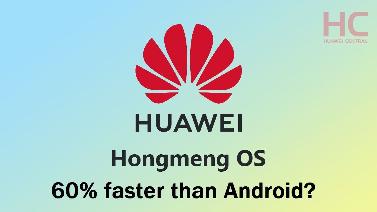 Слух: операционная система Huawei Hongmeng на 60% быстрее, чем Android