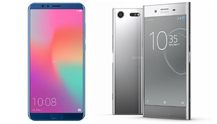 Сравните: Huawei Honor View 10 против Sony Xperia XZ Premium