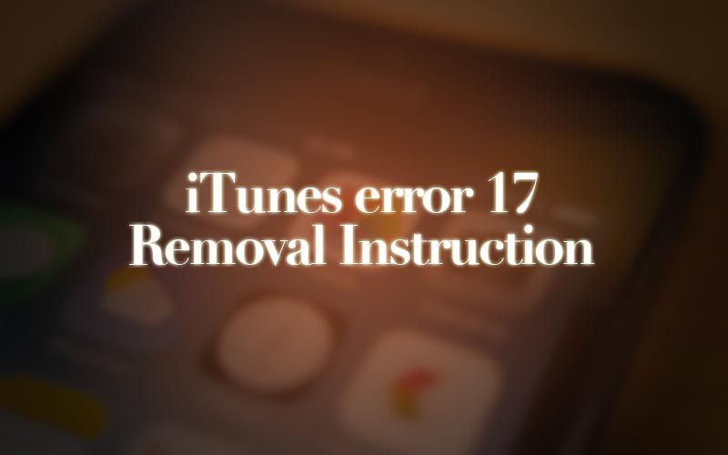 Mac iTunes Ошибка 17 при восстановлении или обновлении iPhone или iPad? - исправить
