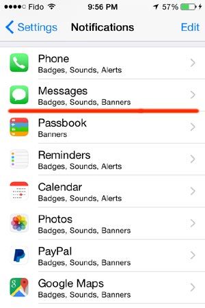 how_to_hide_text_message_iphone4