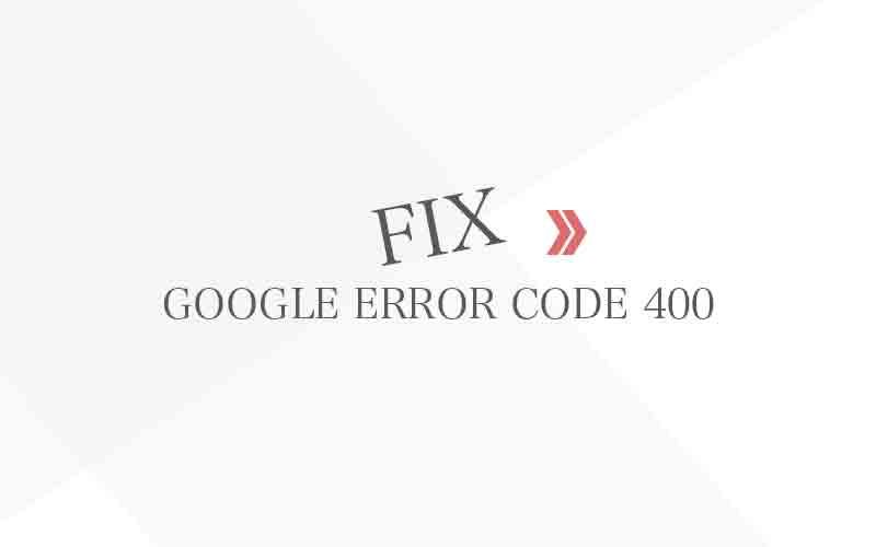 Не удается загрузить приложения из-за ошибки в Google Play Store 400