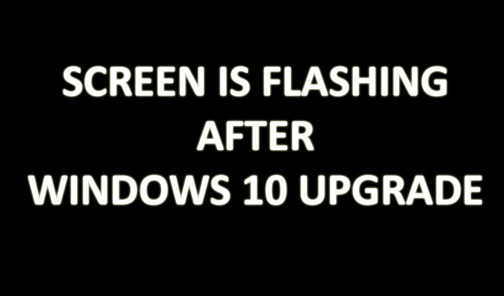 Windows 10 Fix - мигание экрана | Экран постоянно мигает