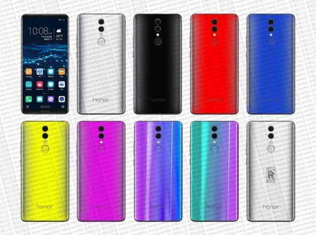 Honor Note 10's possible color variants are here, more renders leaked