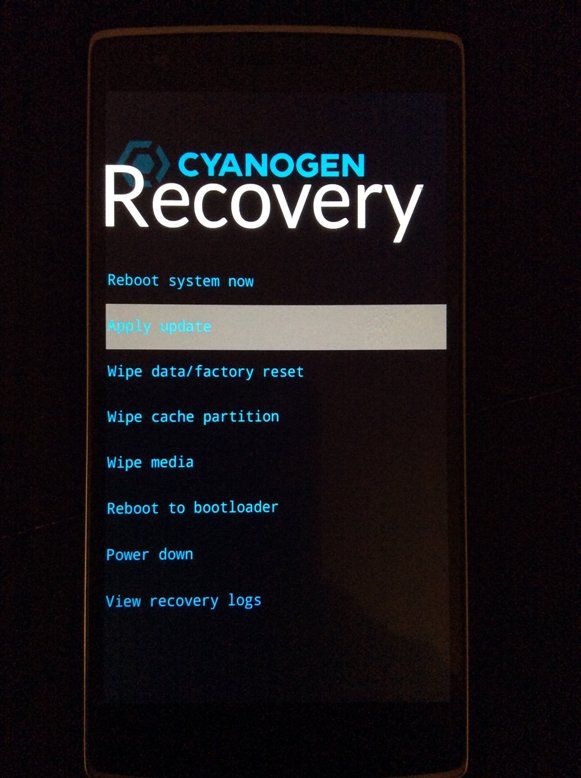 CyanogenOS Recovery