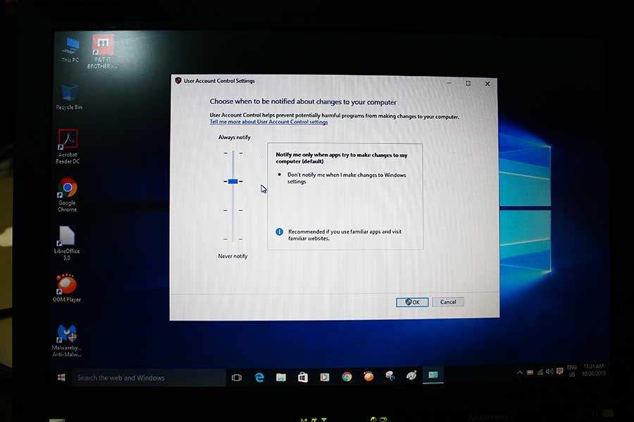 Как отключить контроль учетных записей пользователей Windows 10 (отключение UAC)