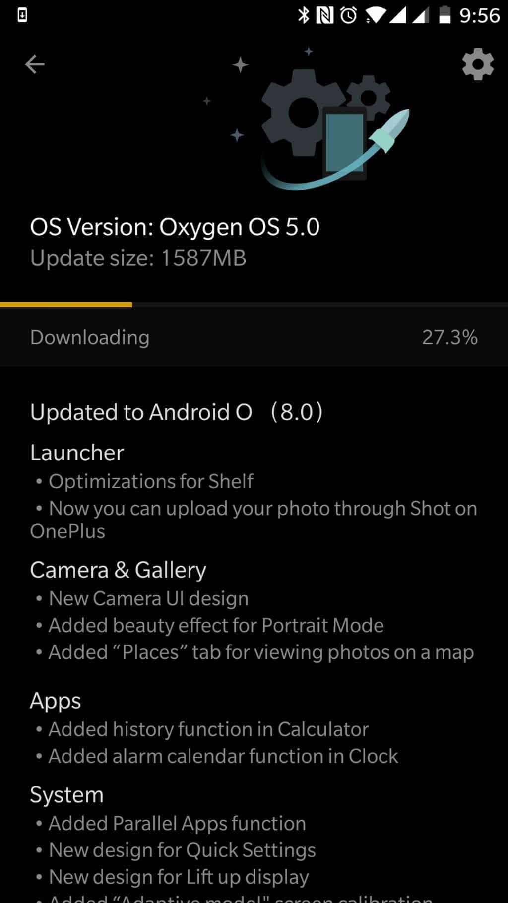 Oreo для OnePlus 5