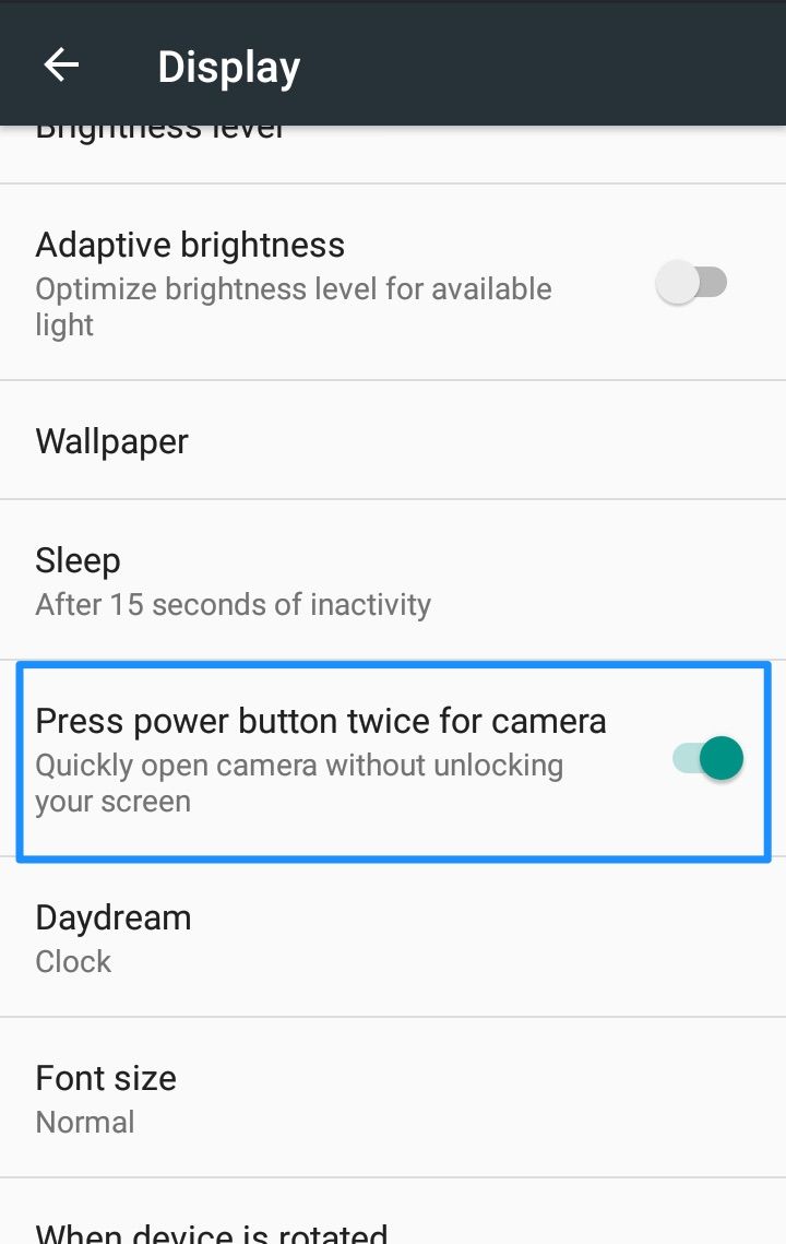 Приложение Moto E3 Power Camera