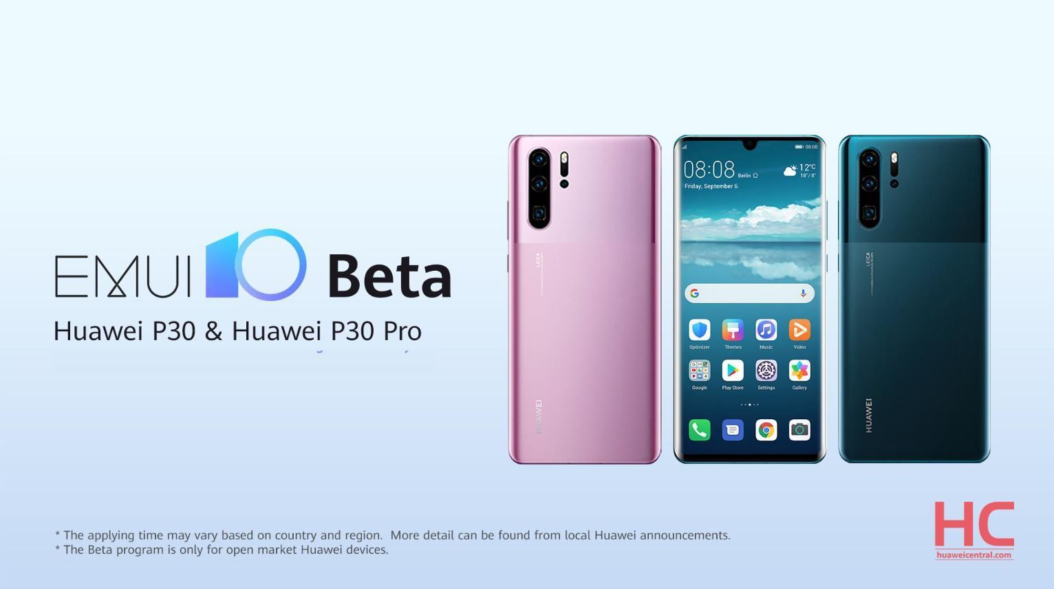 EMUI 10 Beta для Huawei P30 и P30 Pro: список стран, новые функции и известные проблемы