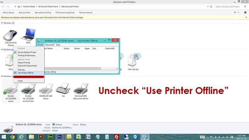 uncheck_printer_offline_windows8