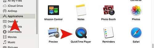 Экран записи в Mac OS X с быстрым временем (Macbook Pro & Air)