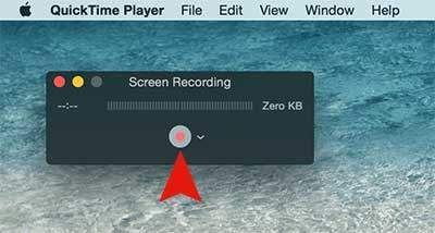Экран записи в Mac OS X с быстрым временем (Macbook Pro & Air)