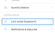 Redmi Note 4 App Блокировка