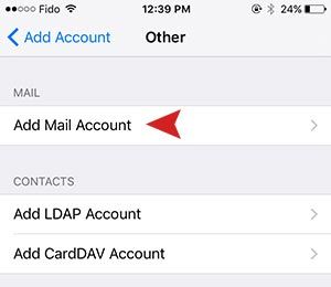 добавление учетной записи gmail и hotmail на iPad Air, Mini, iPhone 6, 6 плюс