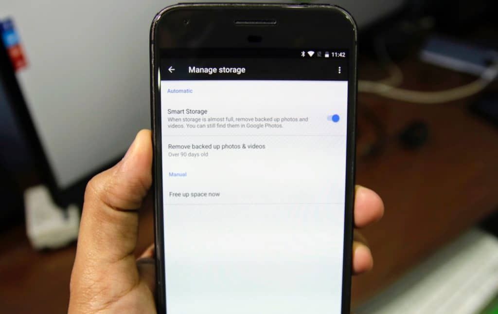 Android Nougat Smart Storage