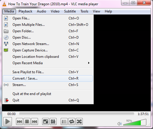 VLC-аудио-видео-конвертер