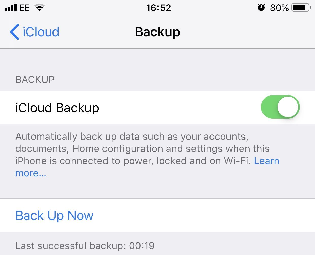 iphone icloud backup 2