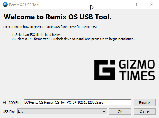 ISO-образ для Remix OS