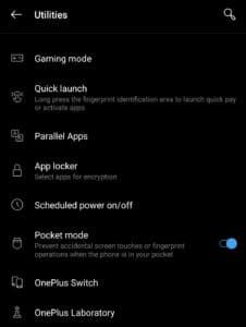 OnePlus 6T App Locker