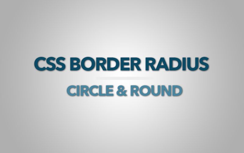 CSS - радиус границы круга и круг