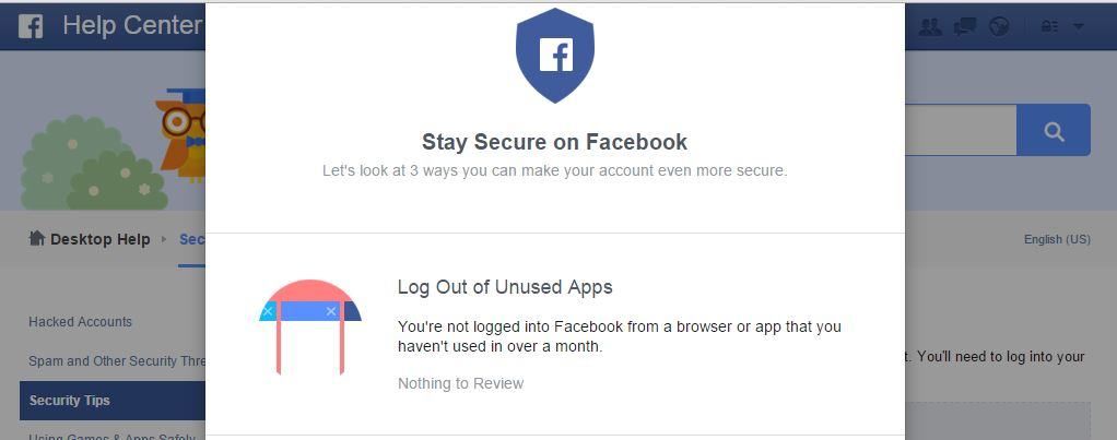 Как использовать функцию проверки безопасности в Facebook