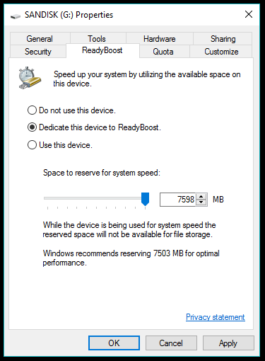 Ускорить Windows 10 1