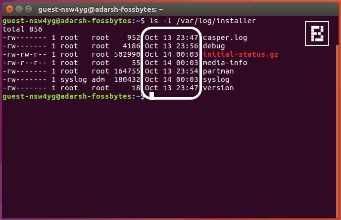 Ubuntu-Linux-установка-дата