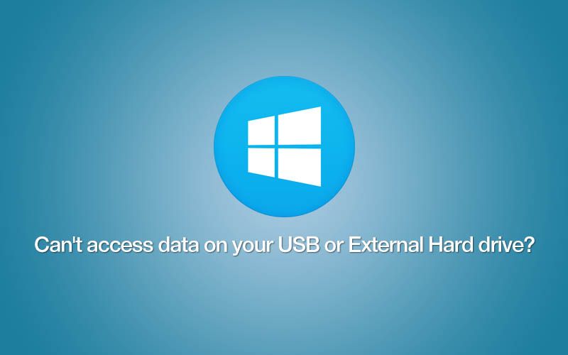 Не можете получить доступ к данным на вашем USB или внешнем жестком диске? - Windows 7, 8, Vista, XP