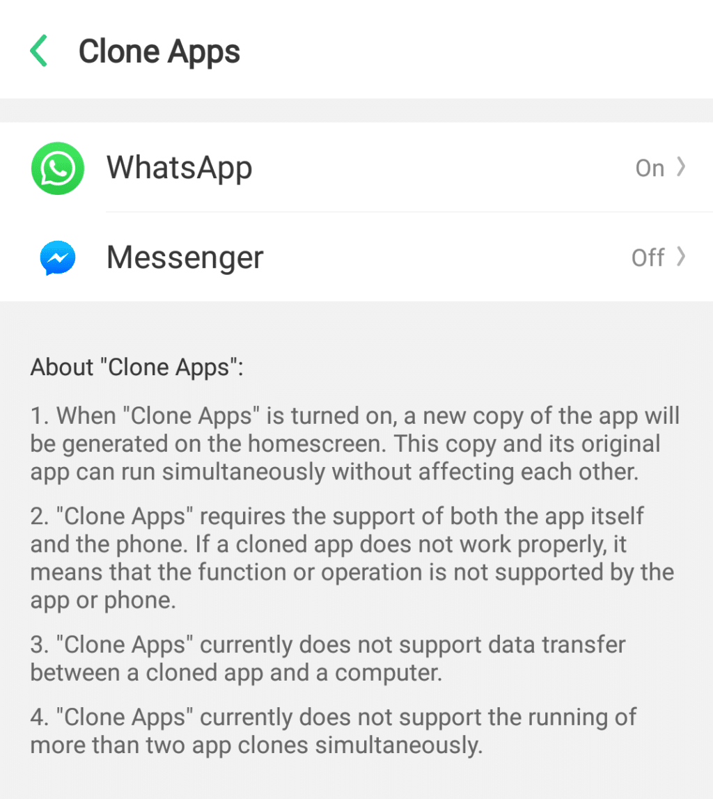Realme Clone Apps