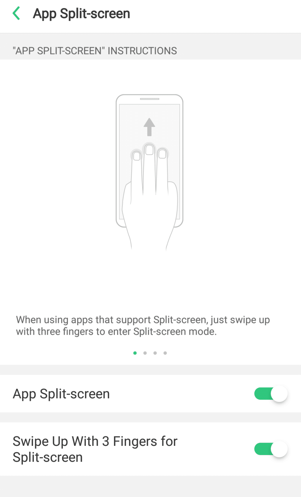 Realme App Split Screen