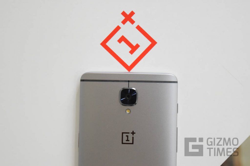 OnePlus 3 Back Top