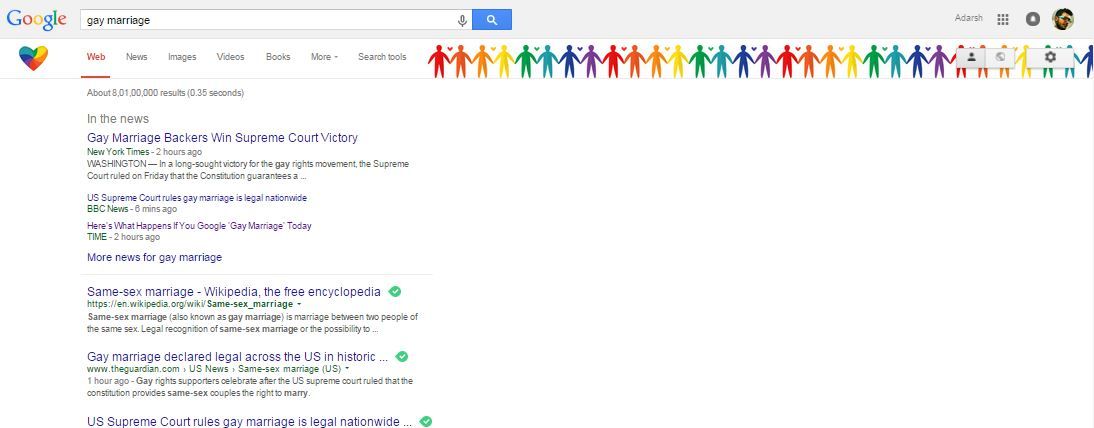Гей-брак-Google