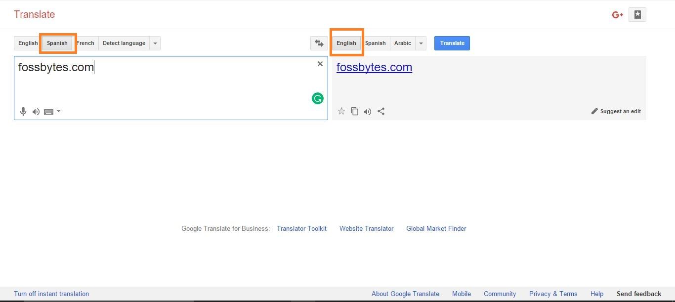 Гугл переводчик как прокси сервер