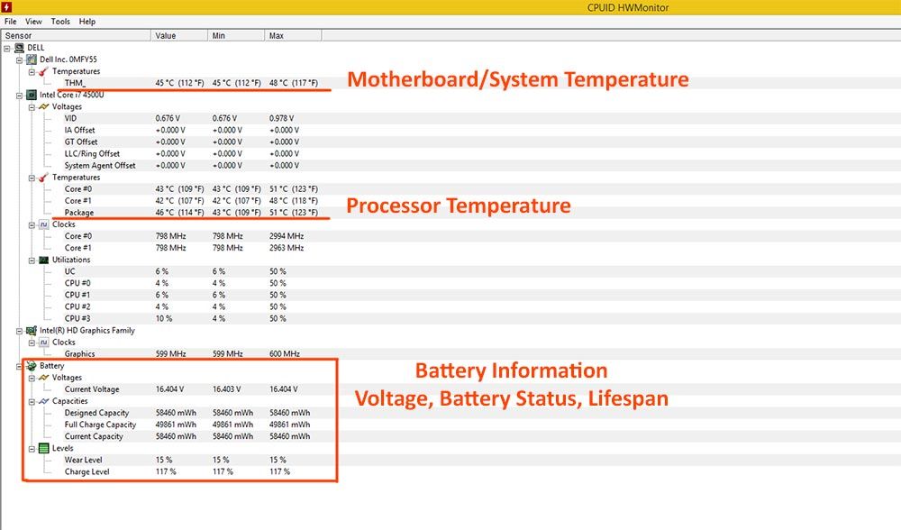 how_to_check_temperature_battery_condition
