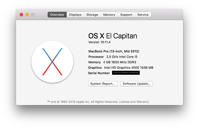 Mac замедляется или зависает после обновления OS X 10.11.4? Вот's what to do