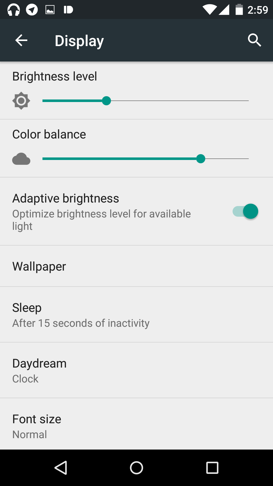OnePlus 2 цветовой баланс