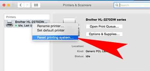 Mac принтер в автономном режиме canon & hp & epson & brother