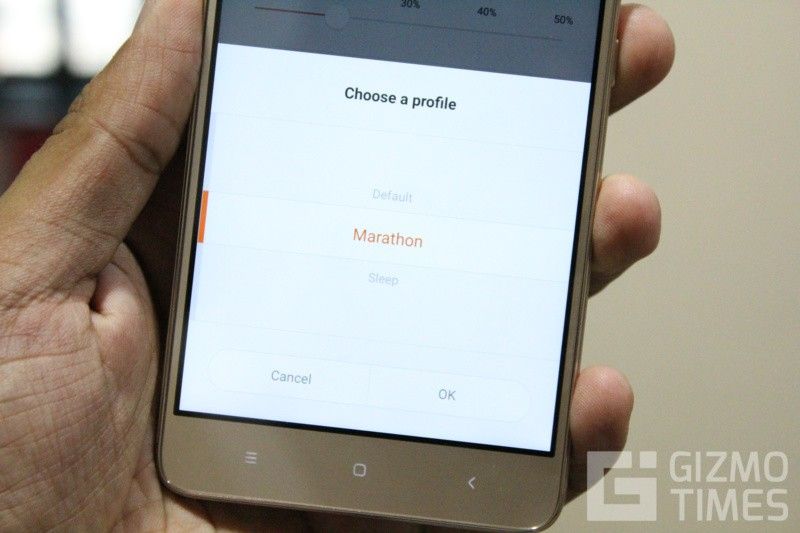 Xiaomi Redmi Note 3 профиль энергосбережения