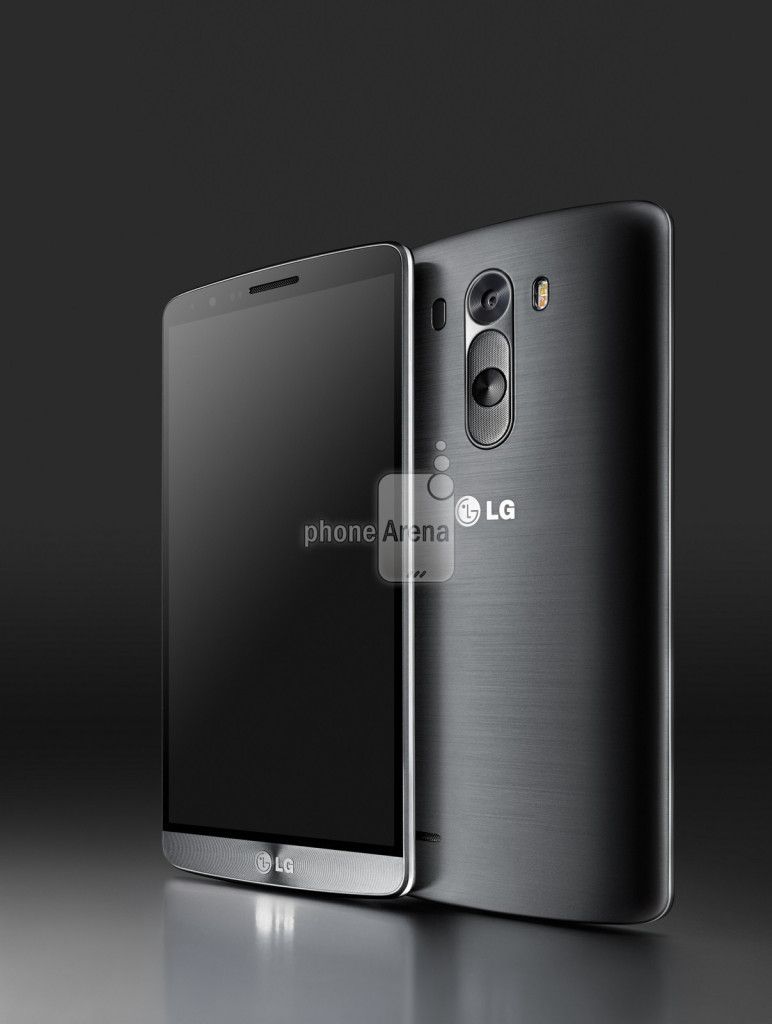 Утечка LG G3 пресс рендер черный